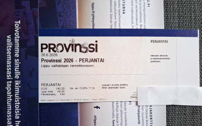 Pääsylippu Provinssi 2026 - Perjantai
