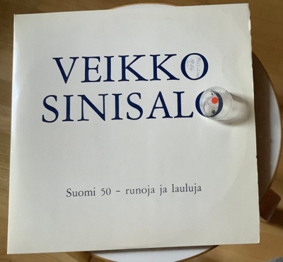 LP Veikko Sinisalo Suomi 50 runoja lauluja vinyl