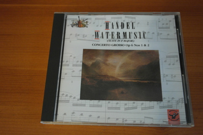 Handel:Water Music-Concerto Grosso CD.