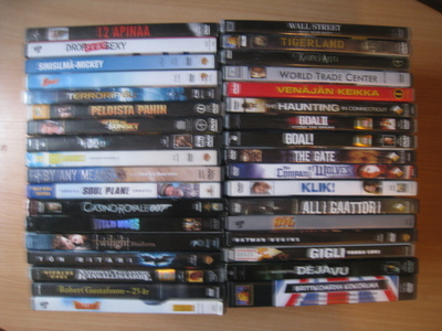 35 kpl dvd (osa 3/4)