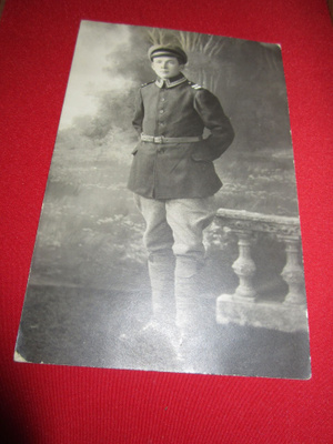 POSTIKORTTI UPSEERI TMS v 1919