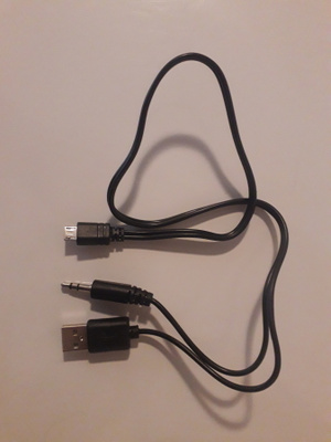 USB -liitosjohto (USB-A, mikro USB, 3,5mm Jack)