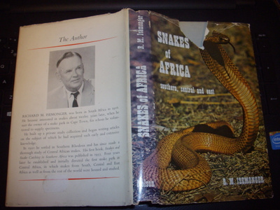 R. M. Isemonger : SNAKES OF AFRICA  ( 1962 South Africa )