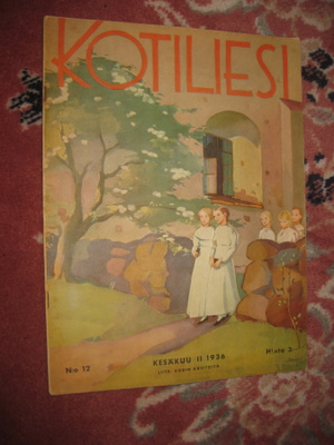 Kotiliesi  kesäkuu II 1936 : kansi Martta Wendelin