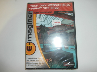 PC CD-ROM E-MAGINER BUSINESS OHJELMISTO, UUSI