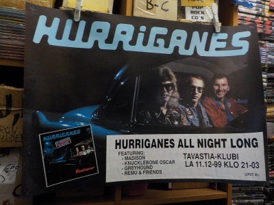 HURRIGANES TAVASTIA 1999 KEIKKAJULISTE