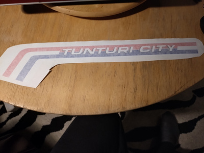 Tunturi City Puch 79 - 81 tarra OIK alasivukatteeseen