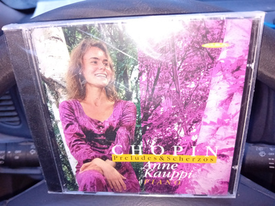 CD Anne Kauppi : Chopin Preludes & Scherzos ( UUSI  )