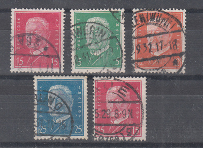 REICH 1928-1932 Hindenburg