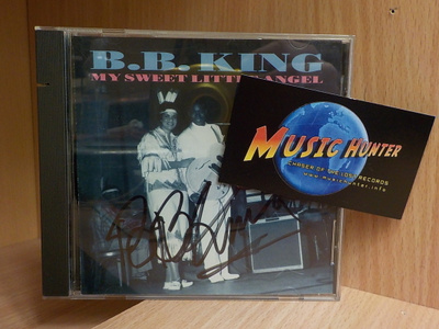 B.B. KING - MY SWEET LITTLE ANGEL CD + NIMIKIRJOITUS
