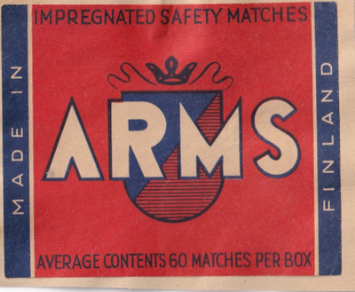 ARMS , Made  in Finland    b701
