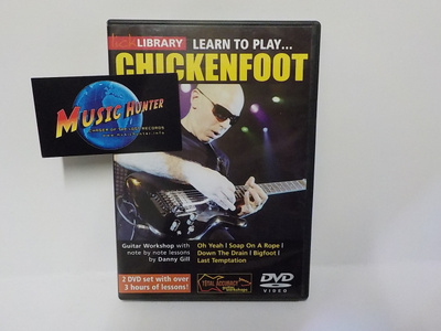 LEARN TO PLAY CHICKENFOOT UUSI 2DVD