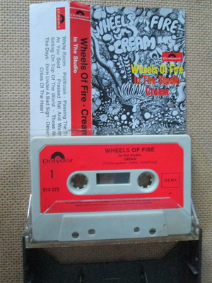 Cream: Wheels Of Fire - In The Studio c-kasetti