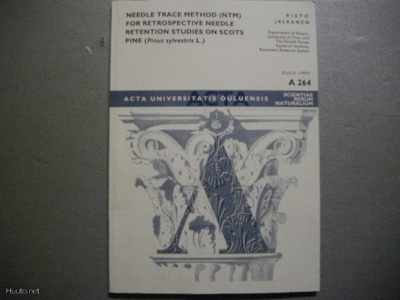 Risto Jalkanen: Acta Universitatis Ouluensis (9.11)