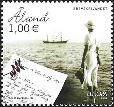 ÅL 2008  Eurooppa Kirjeen kirjoittaminen 1,00 €  ** LaPe 292
