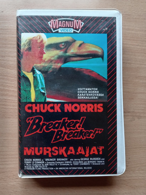 Breaker!Breaker!-murskaajat (chuck norris) vhs/fix