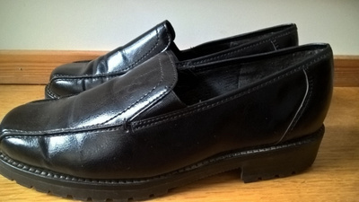 Mustat M-shoe Makers Kävelykengät / Nahkakengät - koko 37