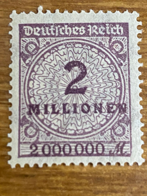 SAKSA REICH 1923 YLEISMERKKI**
