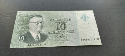 10mk 1963 Litt.A, KUL-Tör, AA*-sarjaa