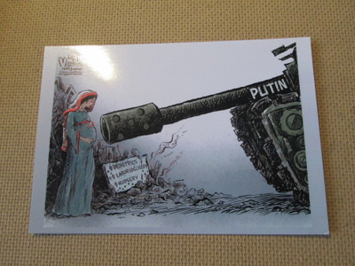 Ukraina: propaganda postikortti