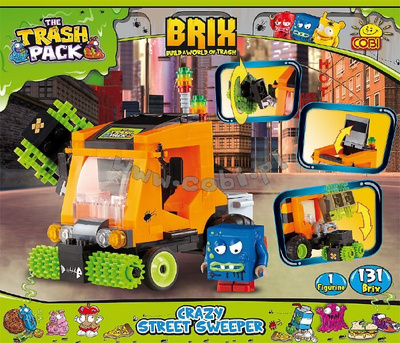 Cobi Trash crazy street sweeper, uusi