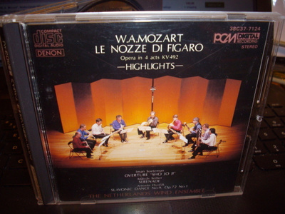 CD : The Netherlands Wind Ensemble LE NOZZE DE FIGARO
