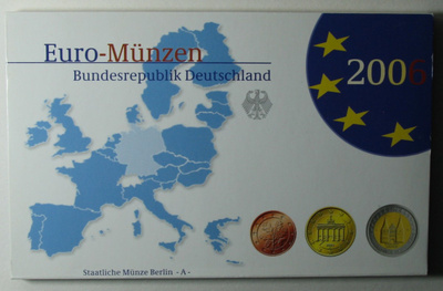2006 Saksa Proof setti A rahapaja Berlin