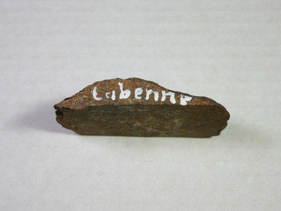 Historiallinen Labenne meteoriitti Atacama 90-luku +todistus
