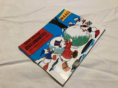 DISNEY JOULUMANTELI 51a/1969 NÄKÖISPAINOS HYVÄ