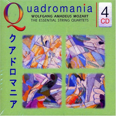 Quadromania - Mozart Essential String Quartets 4CD