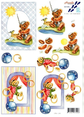3D KUVA °°NALLE KALASTAA ym.°°