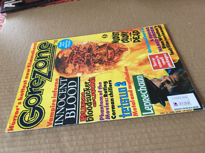 GOREZONE MAGAZINE 24/1992+ julisteet HYVÄ