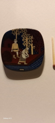 Arabia Mini Kalevala lautanen . 1990