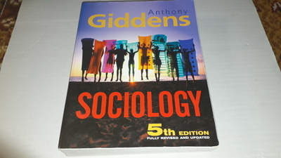 Anthony Giddens Sociology 5th Edition KIRJA -30%