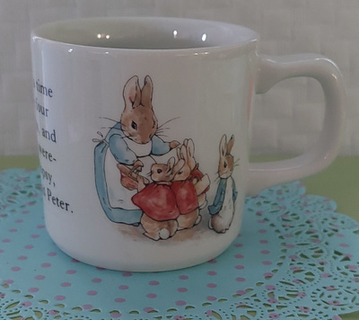 Wedgewood Beatrix Potter Peter Rabbit muki!