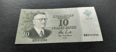10mk 1963 Litt.A, KO-Lin, BB-sarjaa