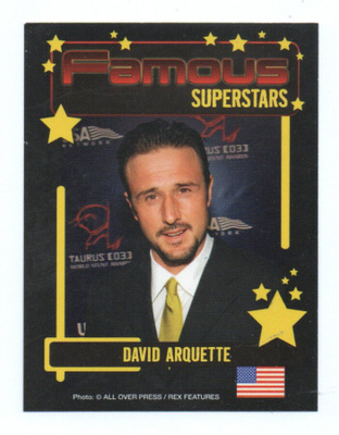 Famous Suberstars n:o 076 DAVID ARQUETTE