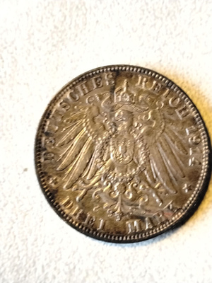 saksa 1914 drei mark