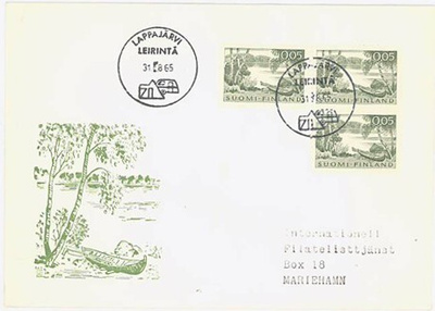 Lappajärvi leirintä 1964