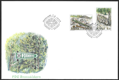 FDC Åland 1999 Pronssikausi  LaPe ÅL 149-150