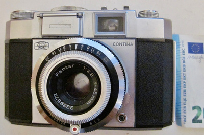 VANHA Kamera Zeiss Ikon Contina 529/24