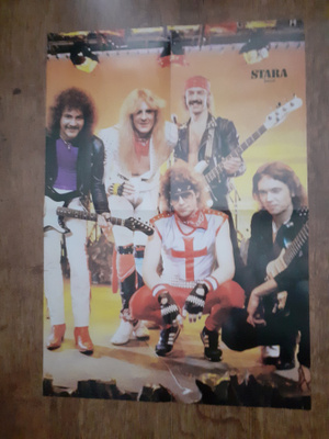 Saxon julisteet 2kpl