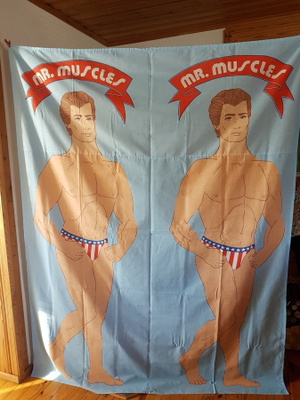 MR. MUSCLES Kangas 200x150 cm.