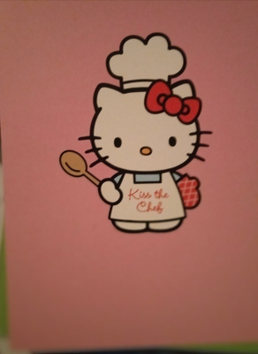 NO 1 - kiss the chef - kitty