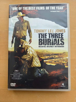 THE THREE BURIALS . DVD . TOMMY LEE JONES .