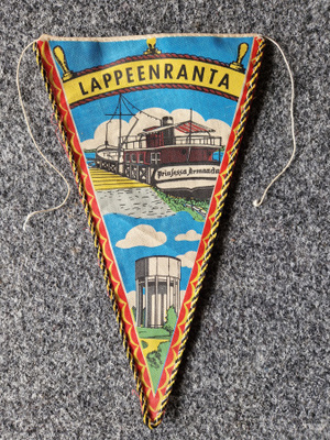 Lappeenranta vintage iso matkailuviiri .Prinsessa Armada