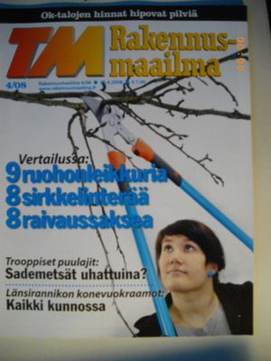 Tekniikan Maailma - rakennusmaailma Nro 4/2008 (10.7)