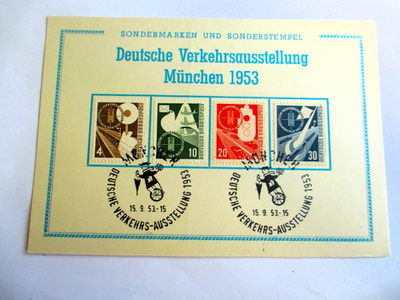 1953 München messukortti