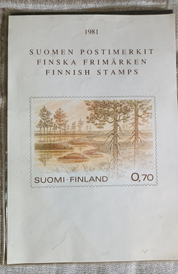 Suomen postimerkit 1981