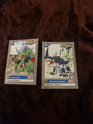 Digimon kortteja